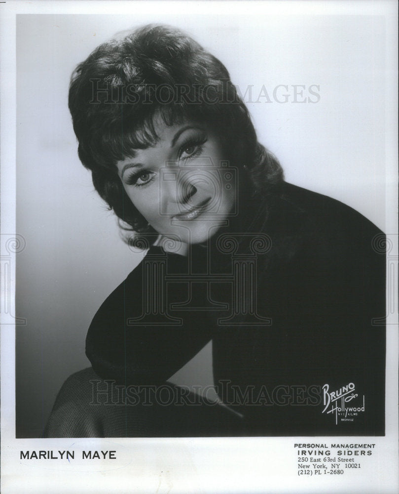 1973 Marilyn Maye Musician Entertainer - Historic Images