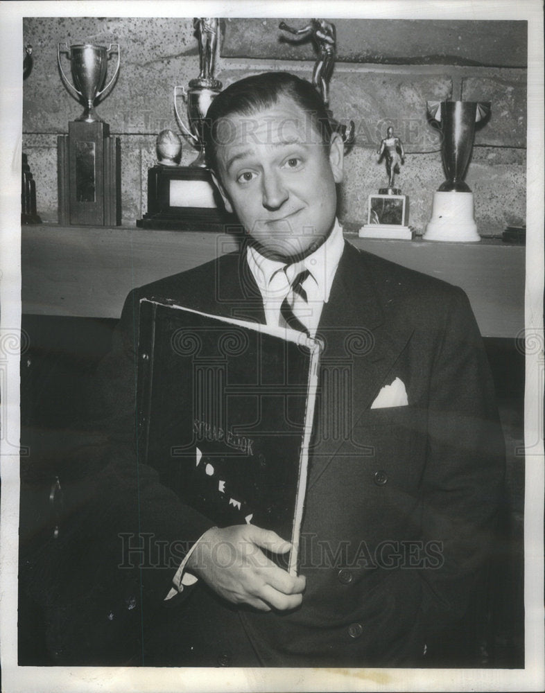 1954 Press Photo Eddie Mayoff &quot;That&#39;s My Boy&quot; CBS - Historic Images