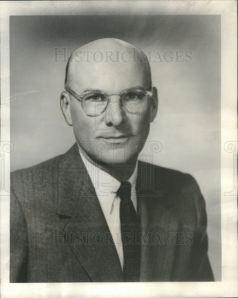 1958 Press Photo Oscar G Mayer Jr. President Oscar Mayer & Co - Historic Images