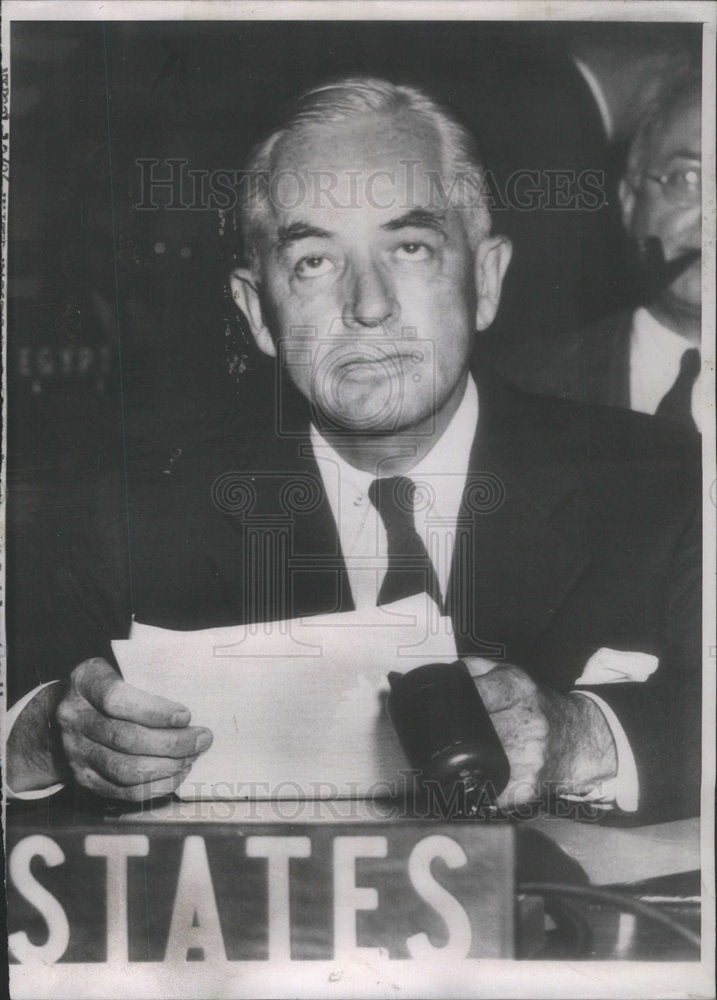 1953 Press Photo Dr. Charles Mayo United Nations Delegate - Historic Images