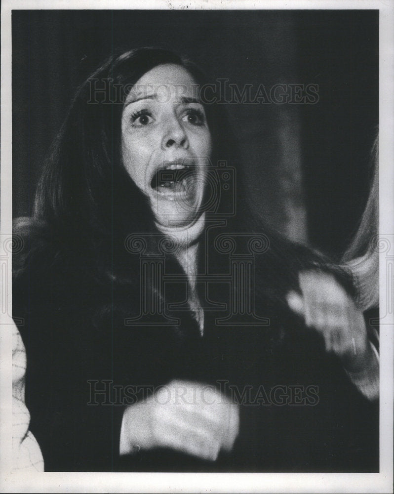 1974 Press Photo Mary Mazzenga Christmas Seal Queen - Historic Images