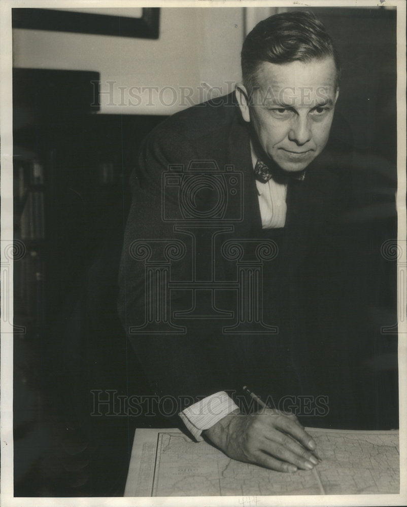 1937 Doctor Kirtley Mather U.S. Geological Survey Professor Harvard - Historic Images