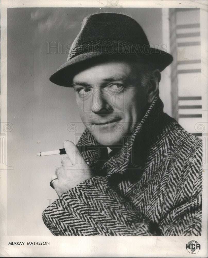 1959 Murray Matheson, actor  - Historic Images