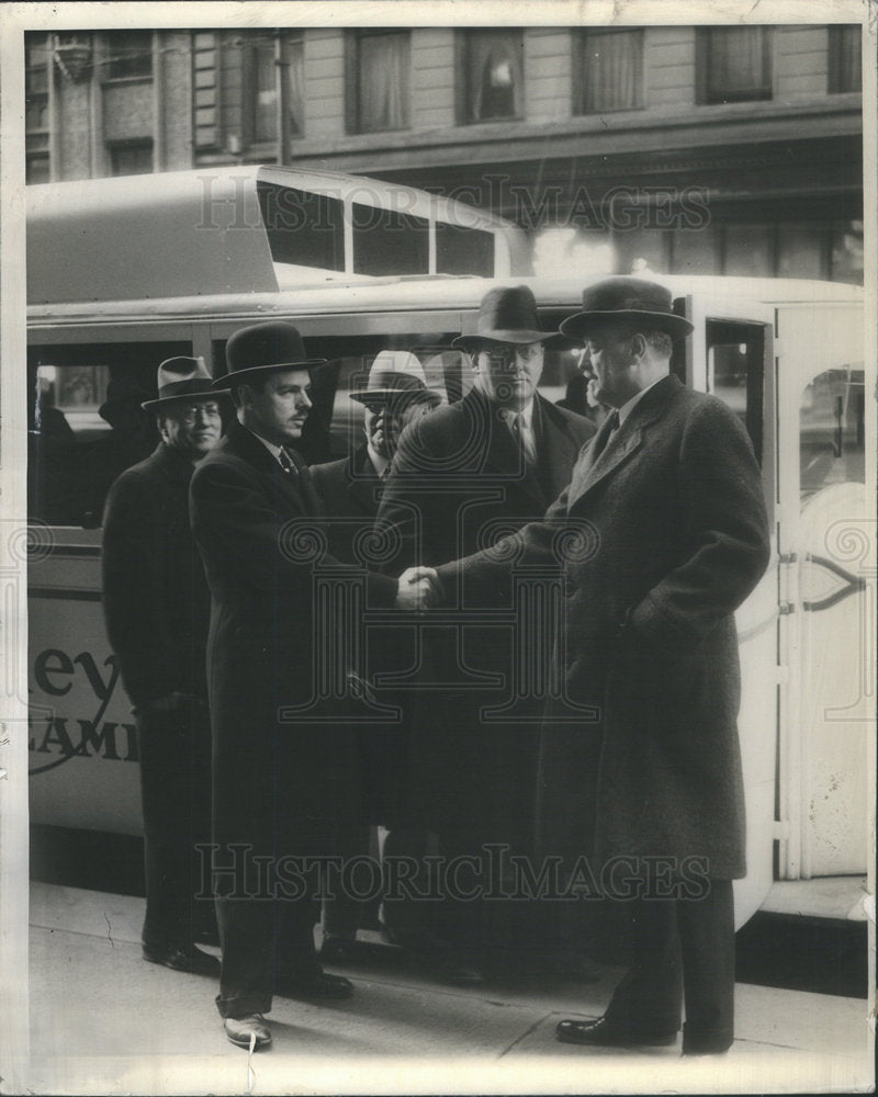1935 Press Photo Alderman John Masse Chicago Politician - Historic Images