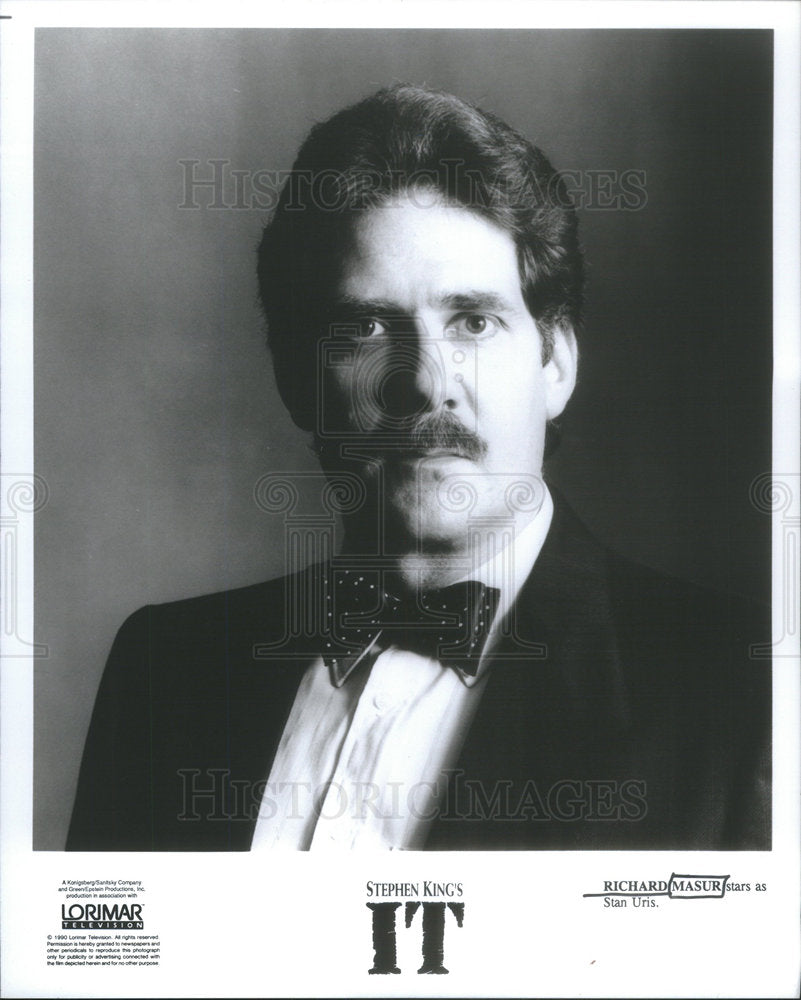 Press Photo Actor Richard Masur Stan Uris Stephen King's IT - Historic Images