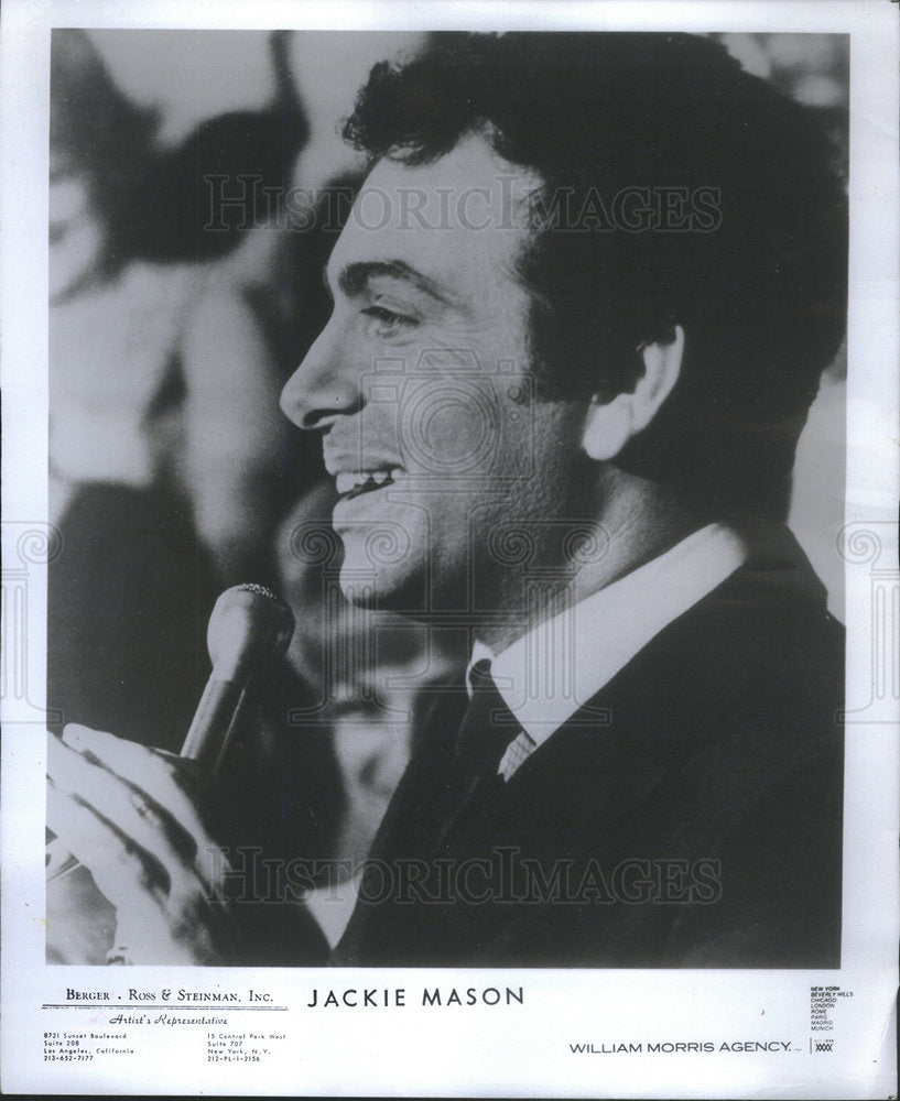 1973 Jackie Mason Master of Multiple Laugh Lines - Historic Images