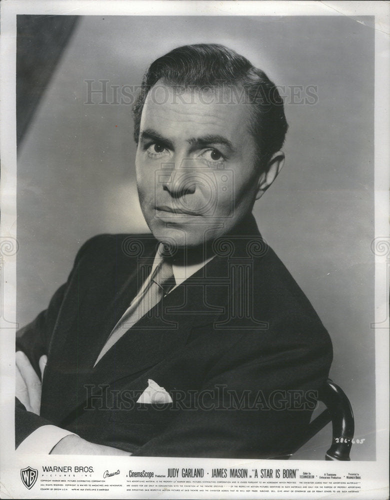 1954 Press Photo James Mason ballet performance as alcoholic "A Star Is Born" - Historic Images