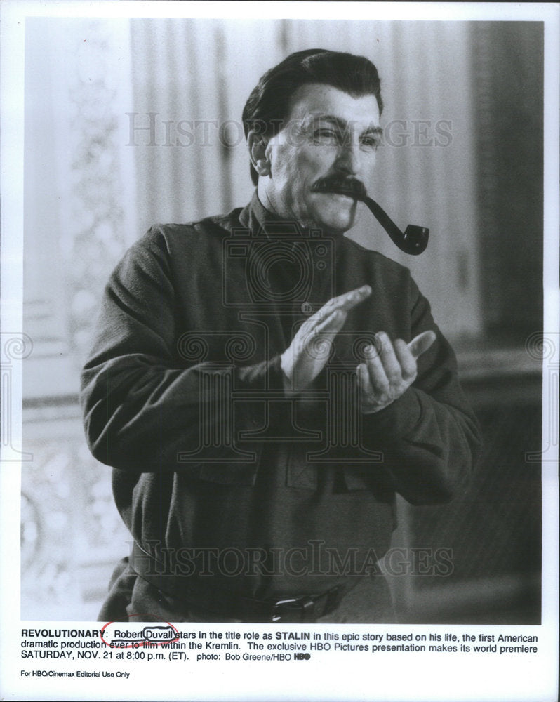 Press Photo Robert Duvall Actor Stalin HBO - Historic Images