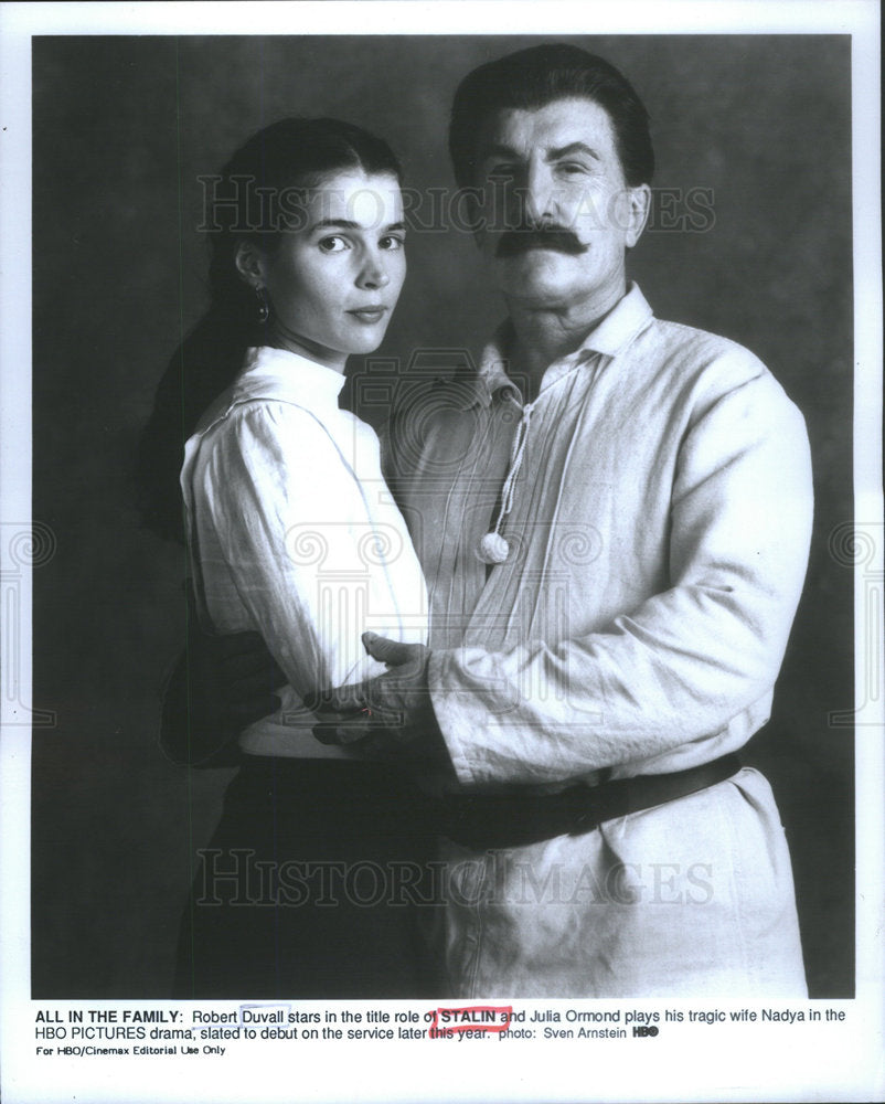 1992 Press Photo Robert Duvall American Film & Television Actor - RSC81633 - Historic Images