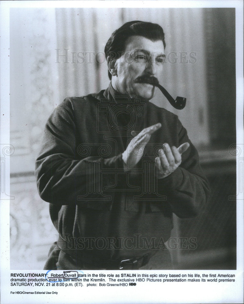 Press Photo Robert Duvall Actor Stalin HBO Pictures - Historic Images
