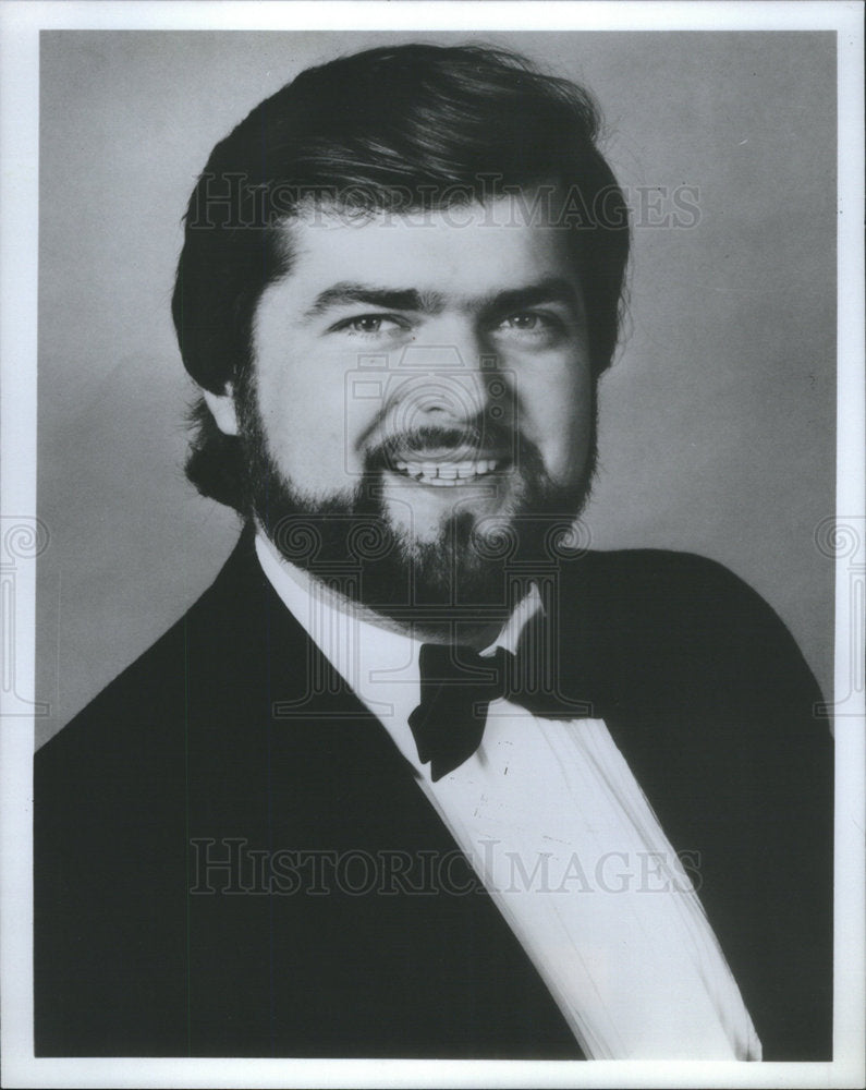 1986 Press Photo Peter Dvorsky, Tenor - Historic Images