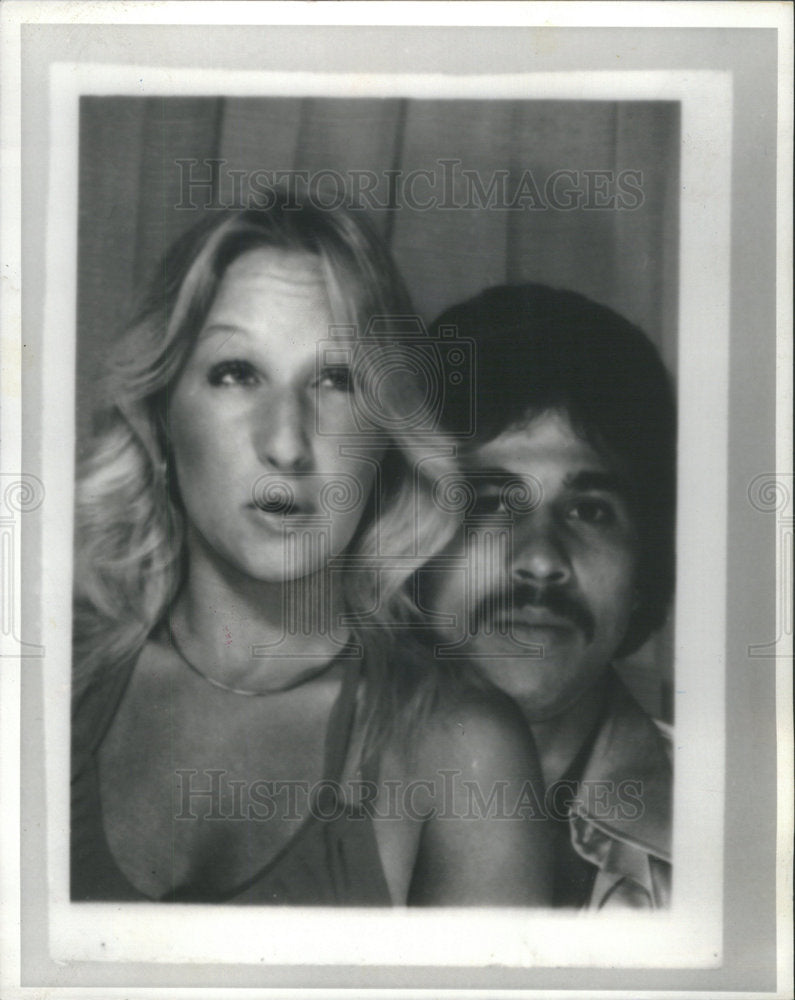 1979 Press Photo Gabriel Ramirez &amp; Slain Fiancee, Waitress Debra Dziubinski - Historic Images