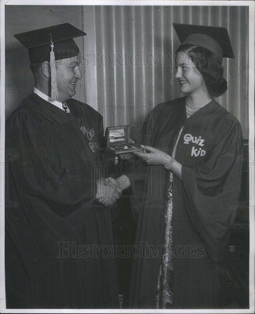 1951 Ruthie Duskin Feldman Quiz Kid Writer Editor - Historic Images