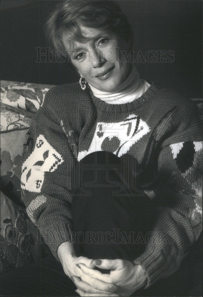 1989 Press Photo Nancy Dussault &quot;Into the Woods&quot; - Historic Images