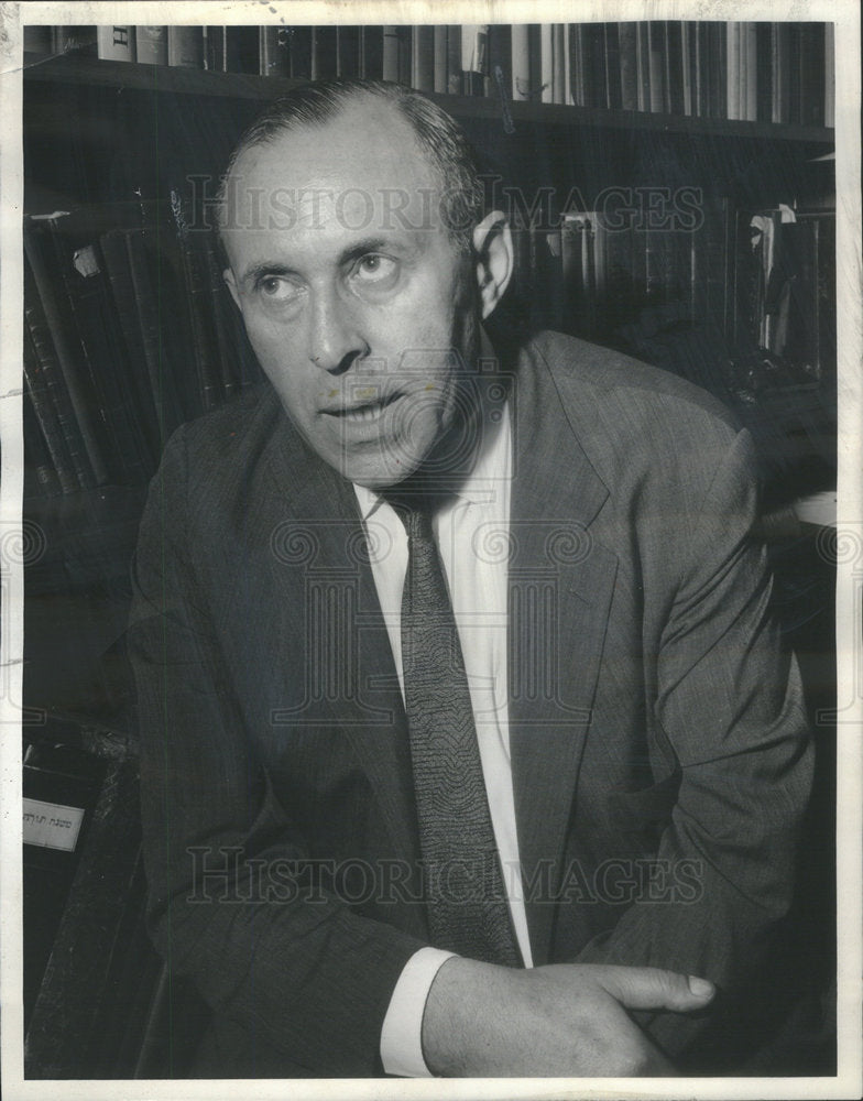 1967 Arich Eschel ,Israeli Foreign Minister. - Historic Images