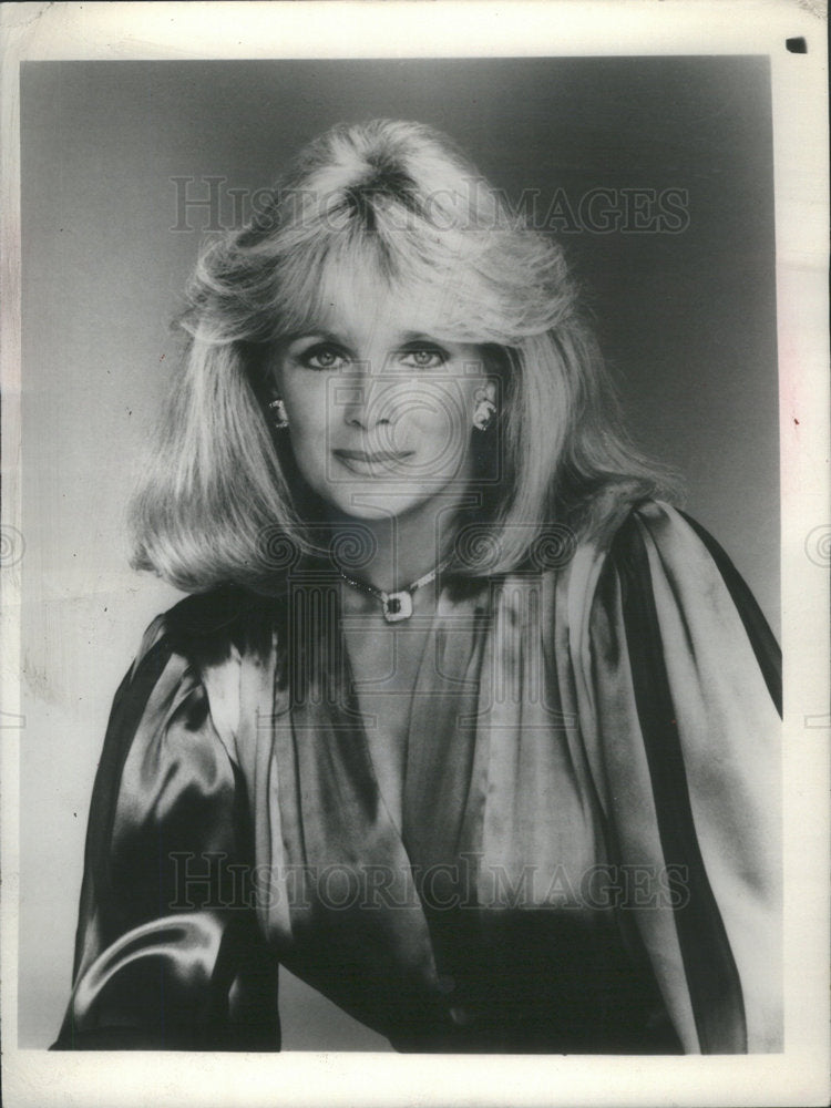 1985 Press Photo Linda Evans will star with Kenny Rogers Bruce Boxleitner - Historic Images