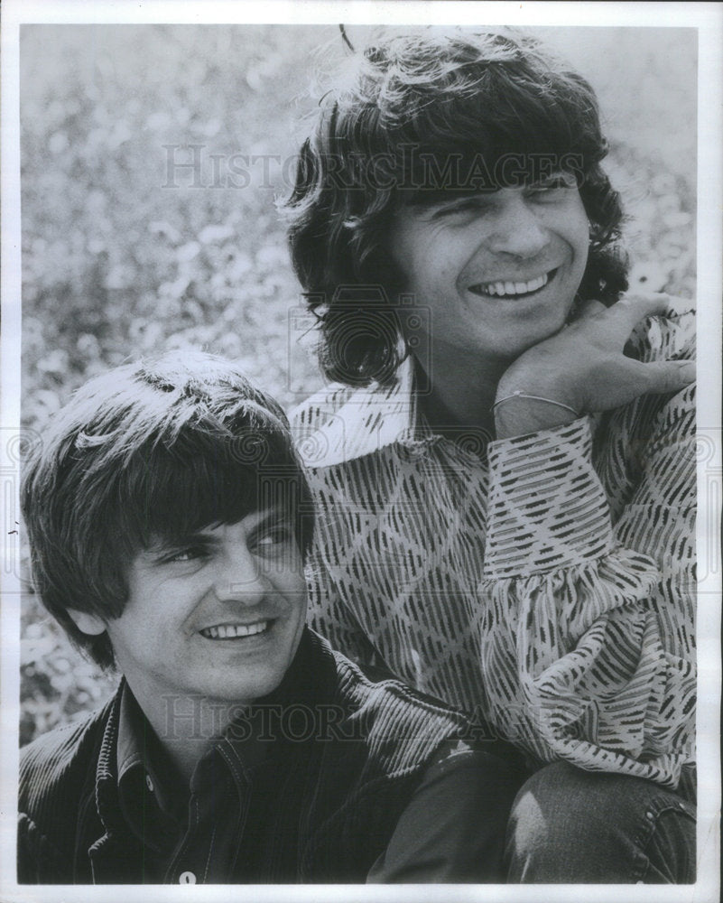 1978 Press Photo Don and Phil Everly Brothers Screen Gems Actors - Historic Images
