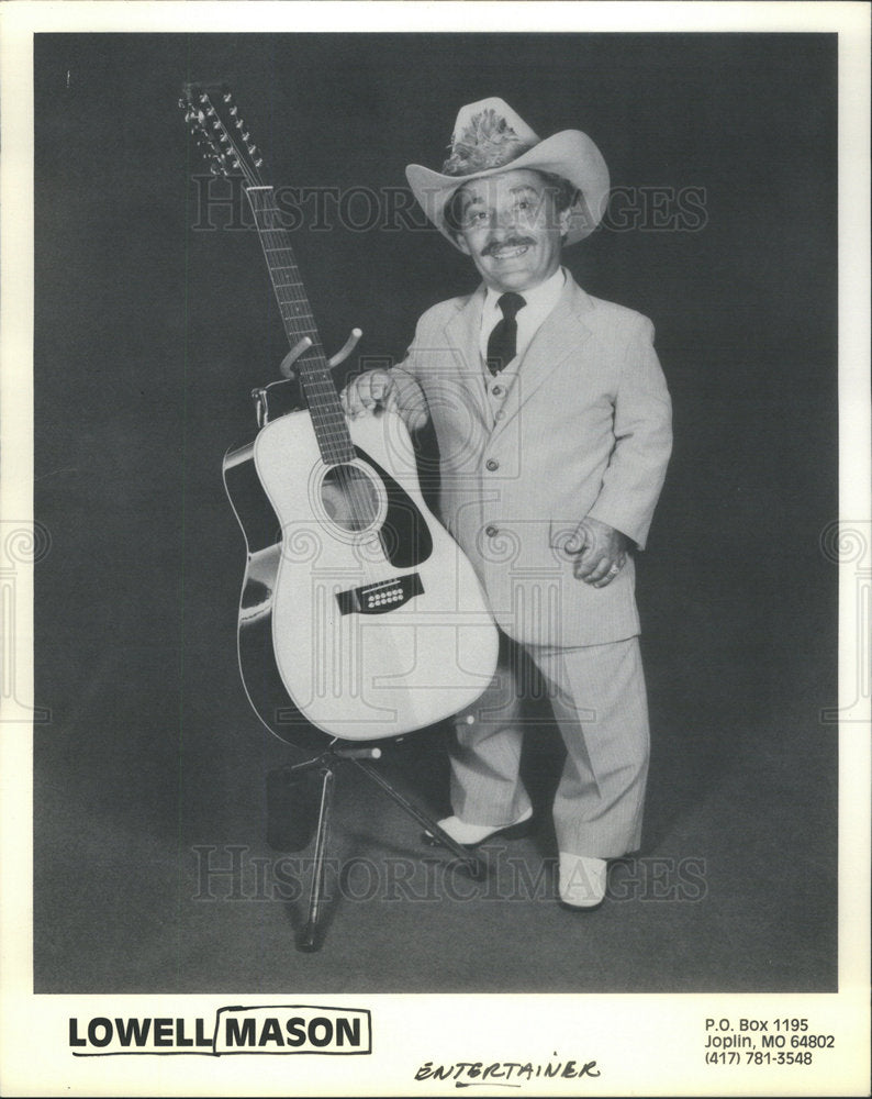 Lowell Mason, Entertainer - Historic Images