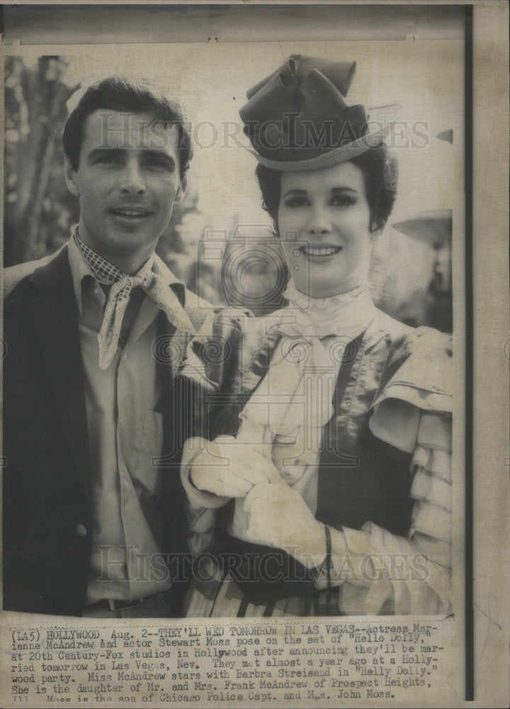 1970 MARIANNE MCANDREW ACTRESS STEWART MOSS - Historic Images