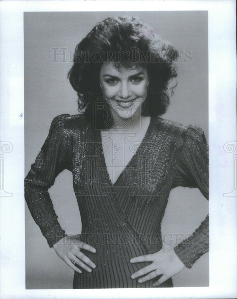 1984 Press Photo:Carol Andrea Star Company Girl musical Tony Composer Lyricist - Historic Images