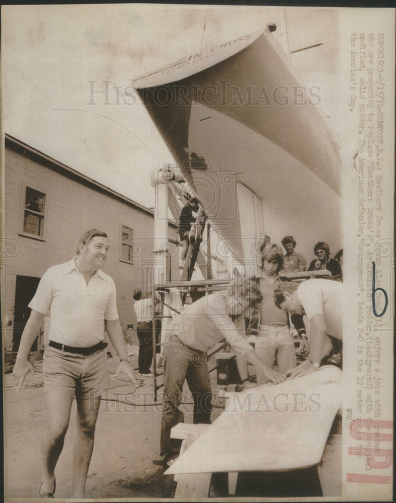 1974 Alan Bond Owner "Southern Cross"  - Historic Images