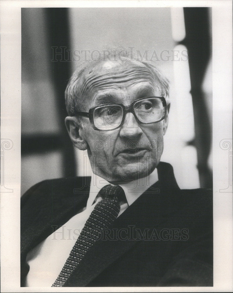 1994 Press Photo: Walter tax Professor university died Sunday chicago - Historic Images