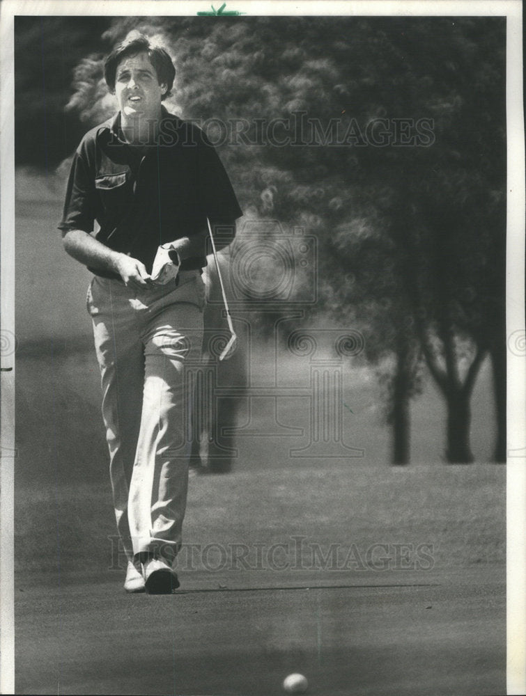 1978 Press Photo Tom Evans Wasn't Rooting for his Father Lose his Quarterfinal - Historic Images