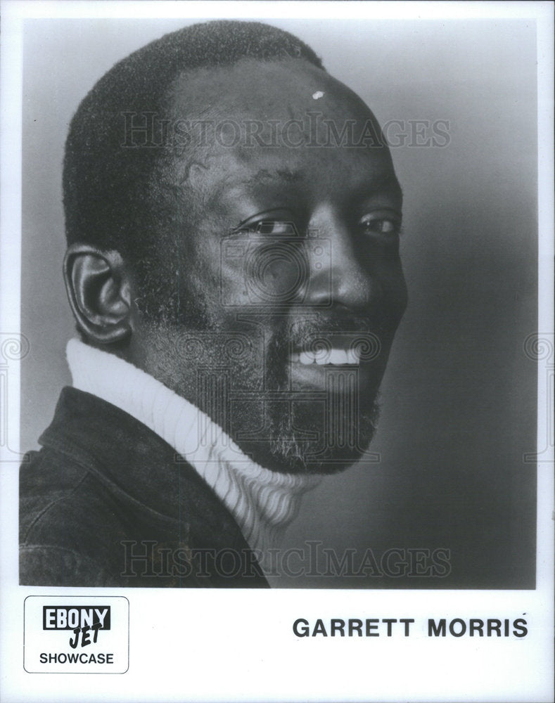 1986 Press Photo Garrett Morris American Comedian Actor - Historic Images