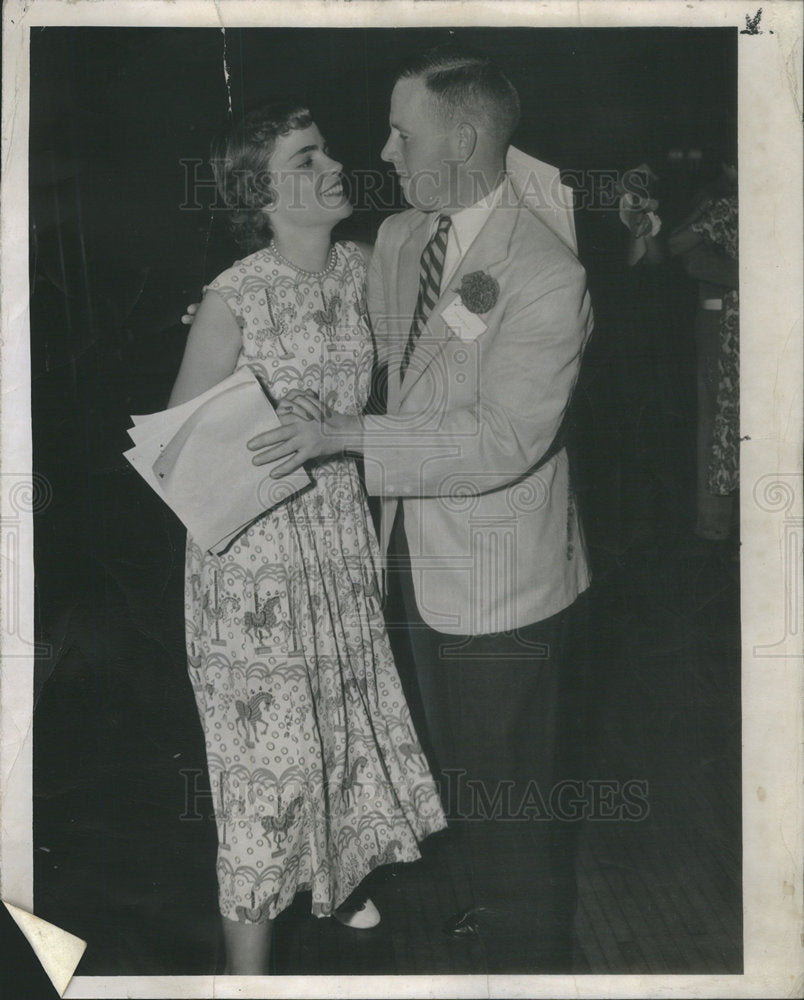 1949 Barbara Dillon Brown Robert Bangs Dancing - Historic Images