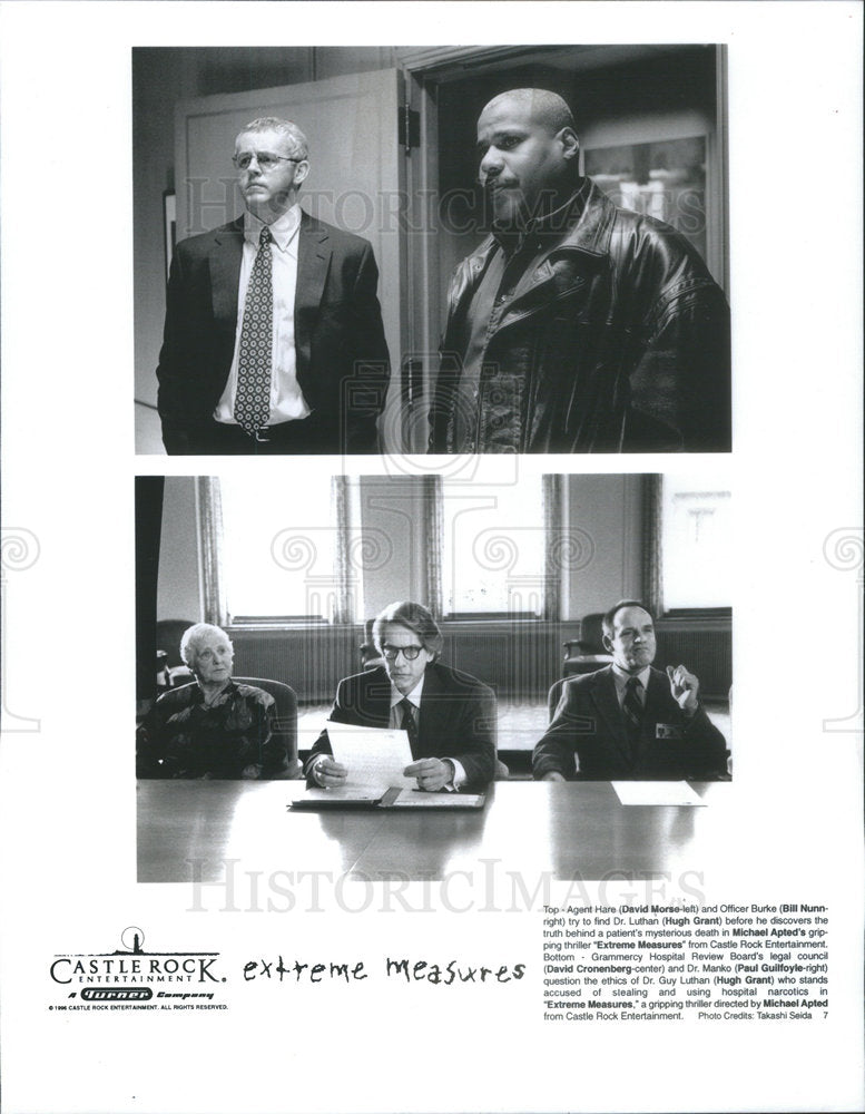 1996 Press Photo Extreme Measures Motion Picture Play - RSC82637 - Historic Images