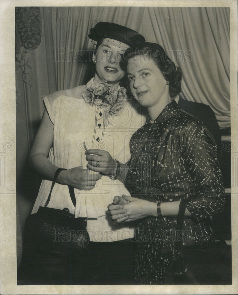 1956 Mrs. William Beck Morse/Mrs. Robert H. Morse Wives of Execs. - Historic Images