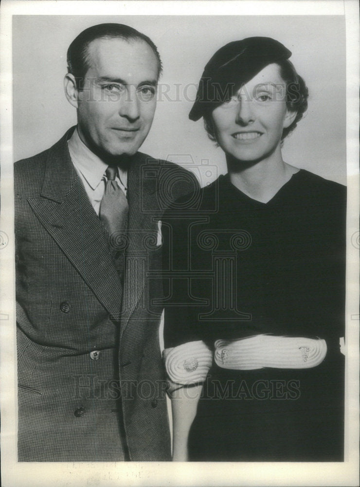 1934 Press Photo : McAdoo Wilson Lopez Spanish Films William Gibbs - Historic Images