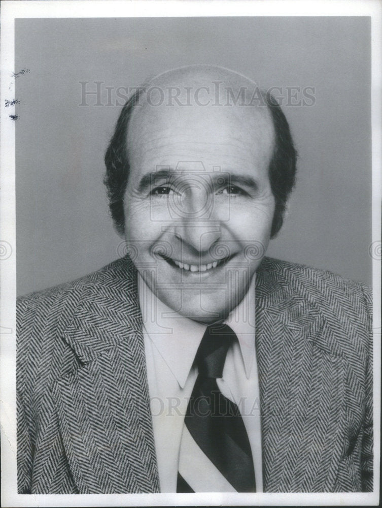 1981 Press Photo Herb Edelman American Film & Television Actor - Historic Images