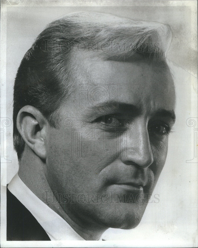 1968 Press Photo Jack Eddleman American Film Actor - Historic Images
