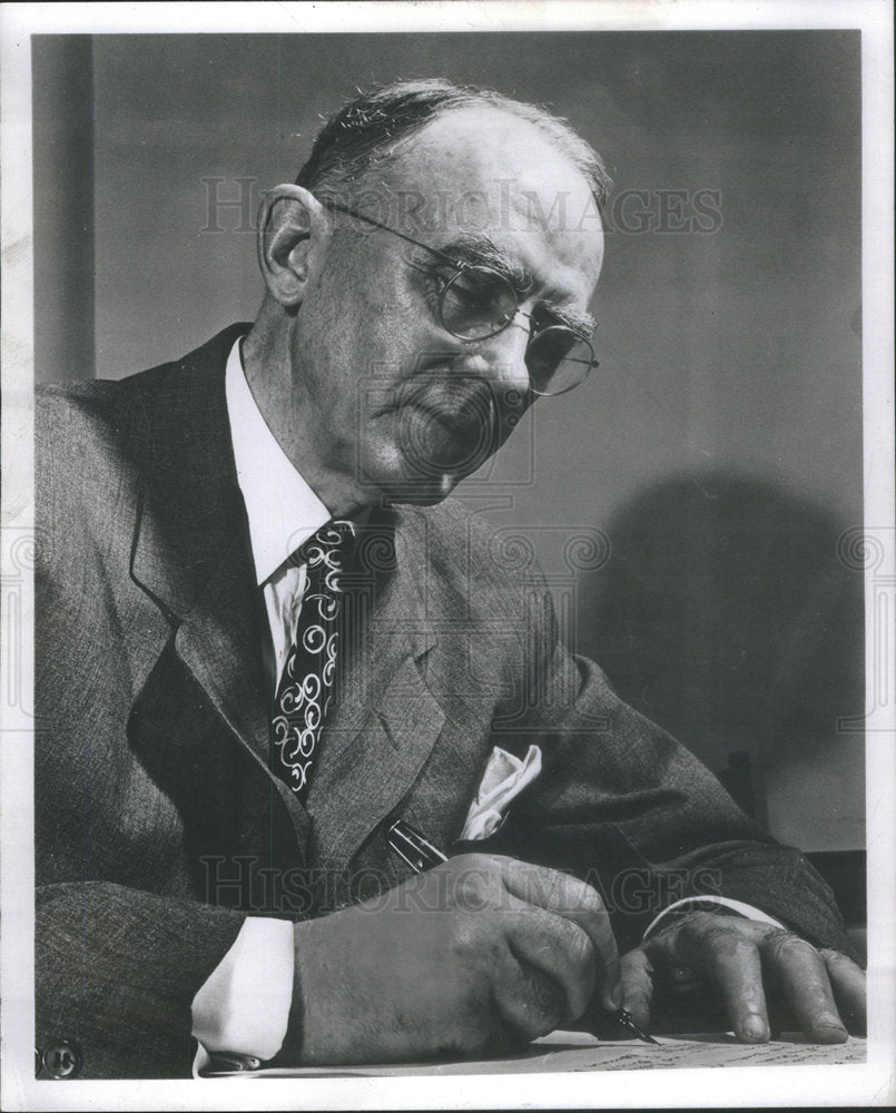 1966 Press Photo Dr. Charles Clayton Morrison Christian Century Founder Editor - Historic Images