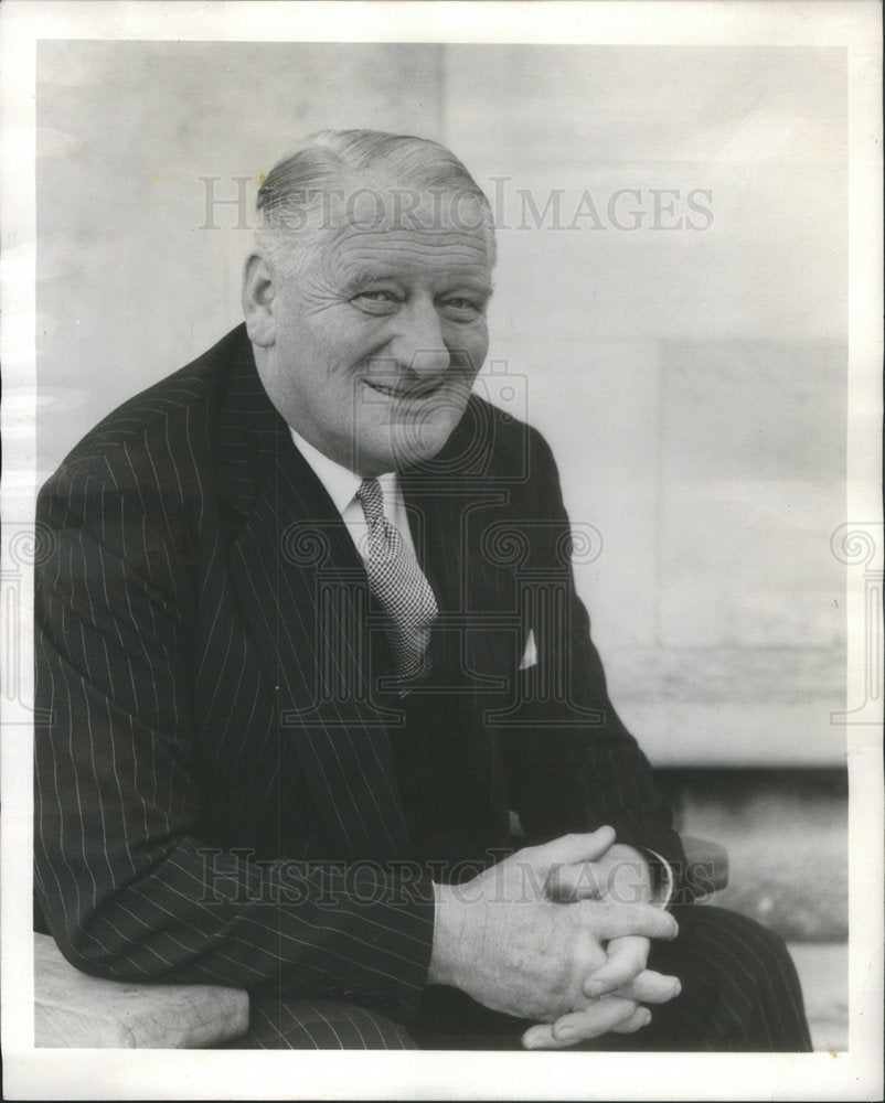 1959 Arthur Morse Chairman of British Travel Assn - Historic Images