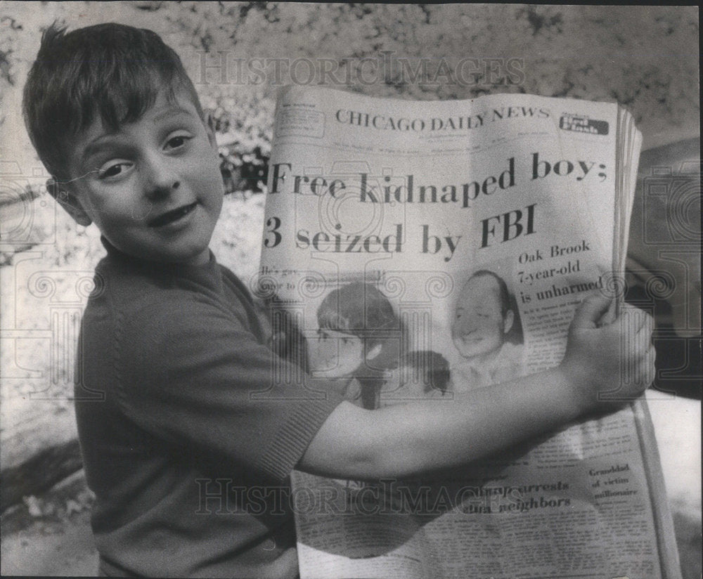 1968 Hillard Marks The Daily News Kidapping - Historic Images