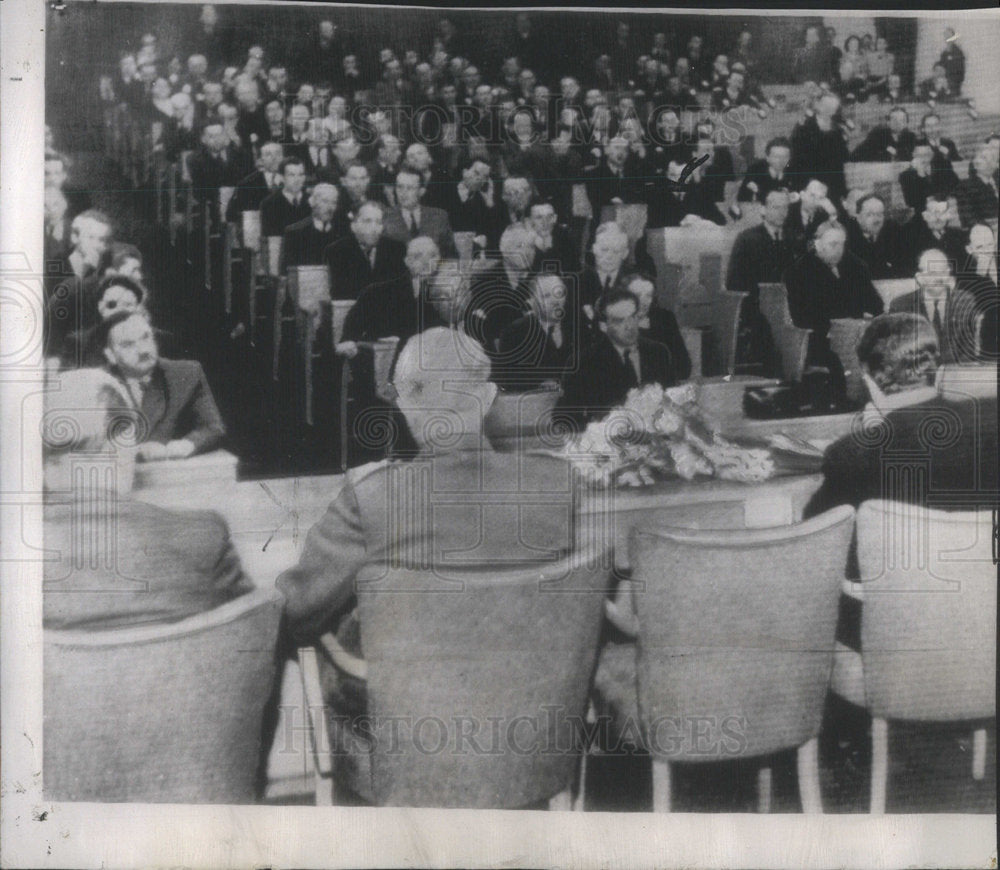 1948 Press Photo Jan Masaryk Czechoslovakian Foreign Minister - Historic Images