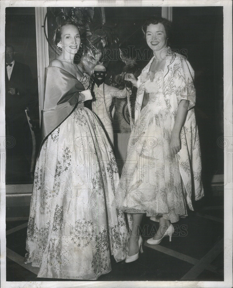 1955 Harper Richards American Royalties Night Benefit Hall Illinois - Historic Images