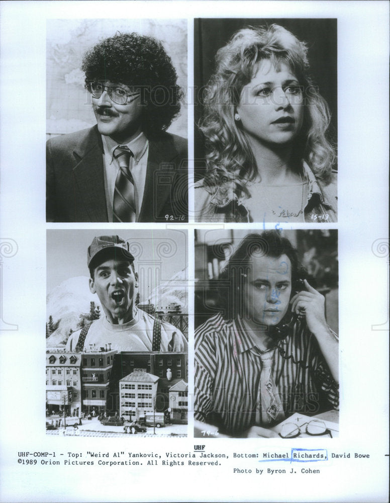 PRESS PHOTO MICHAEL RICHARDS AMERICAN ACTOR COMEDIAN WRITER PRODUCER - Historic Images