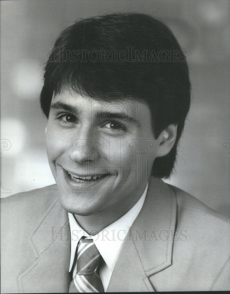 1987 Press Photo BRUCE NORRIS ACTOR &quot;THE POPCORN KID&quot; - Historic Images