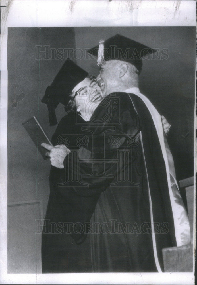 1963 Press Photo Louis W Norris American Father Roman Catholic Church Illinois - Historic Images