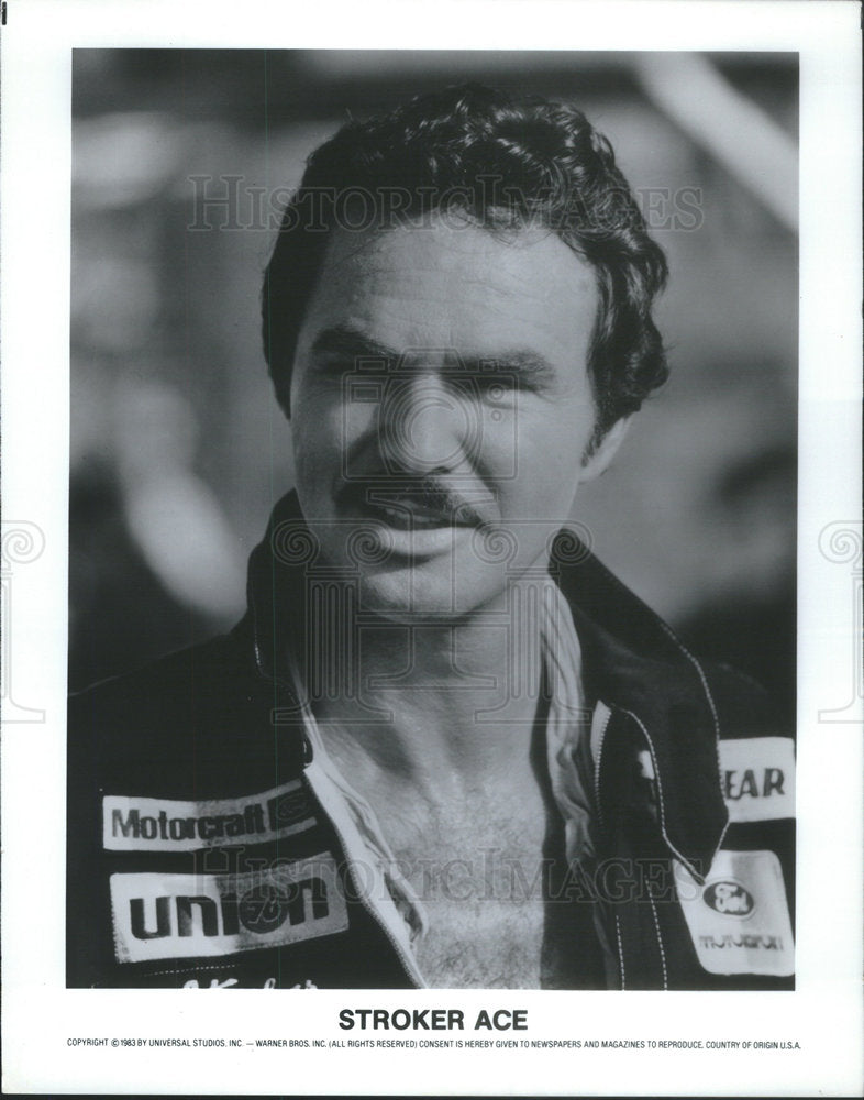 1989 Press Photo Burt Reynolds American Actor - Historic Images