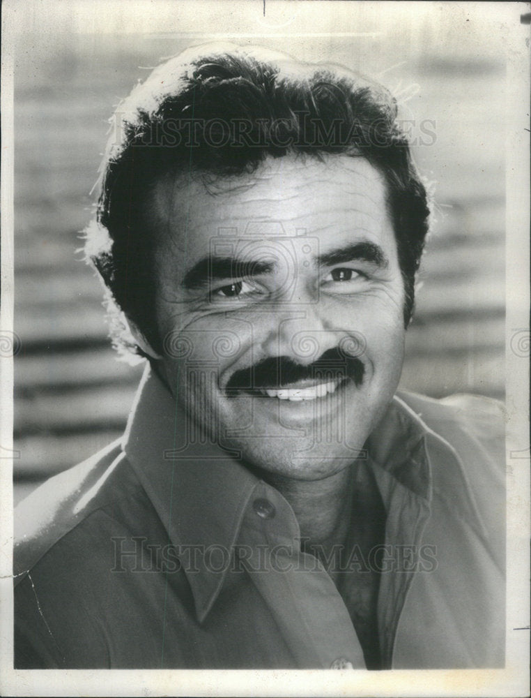 1981 Press Photo BURT REYNOLDS AMERICAN ACTOR - Historic Images