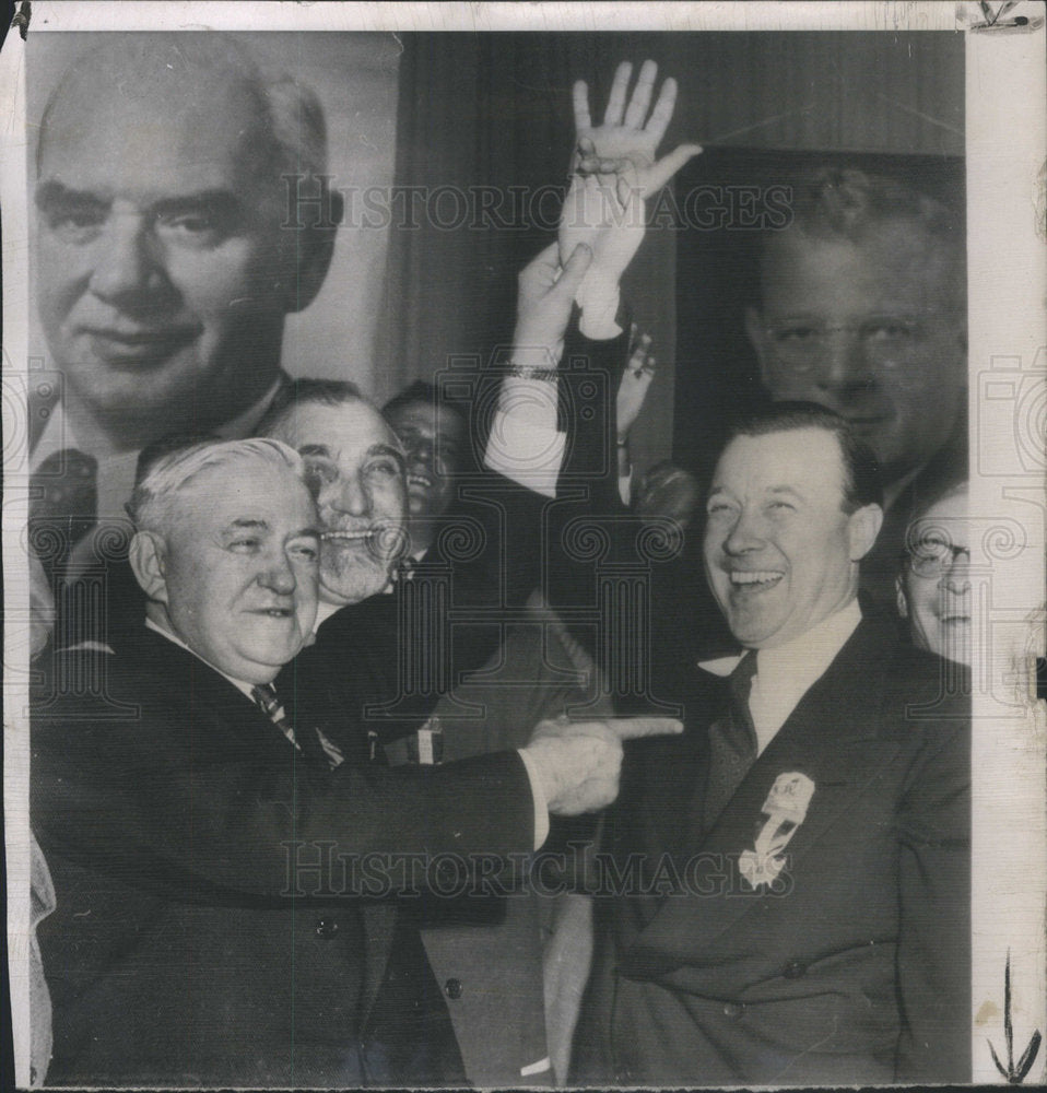 1952 Press Photo WALTER P. REUTHER AMERICAN LABOR UNION LEADER - Historic Images