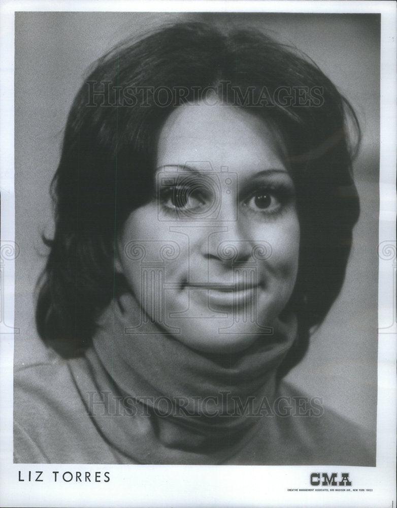 1974 Liz Torres Actress, Singer, &amp; Comedienne - Historic Images