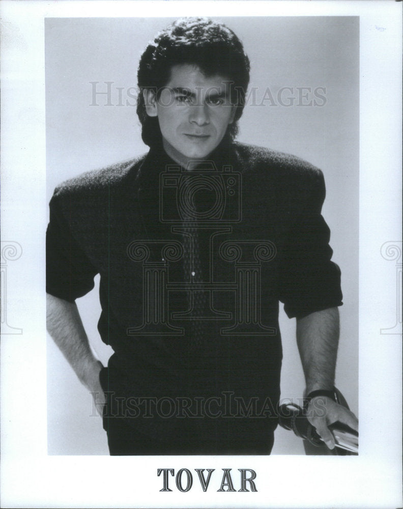 1986 Press Photo TOVAR HAIR STYLIST - Historic Images