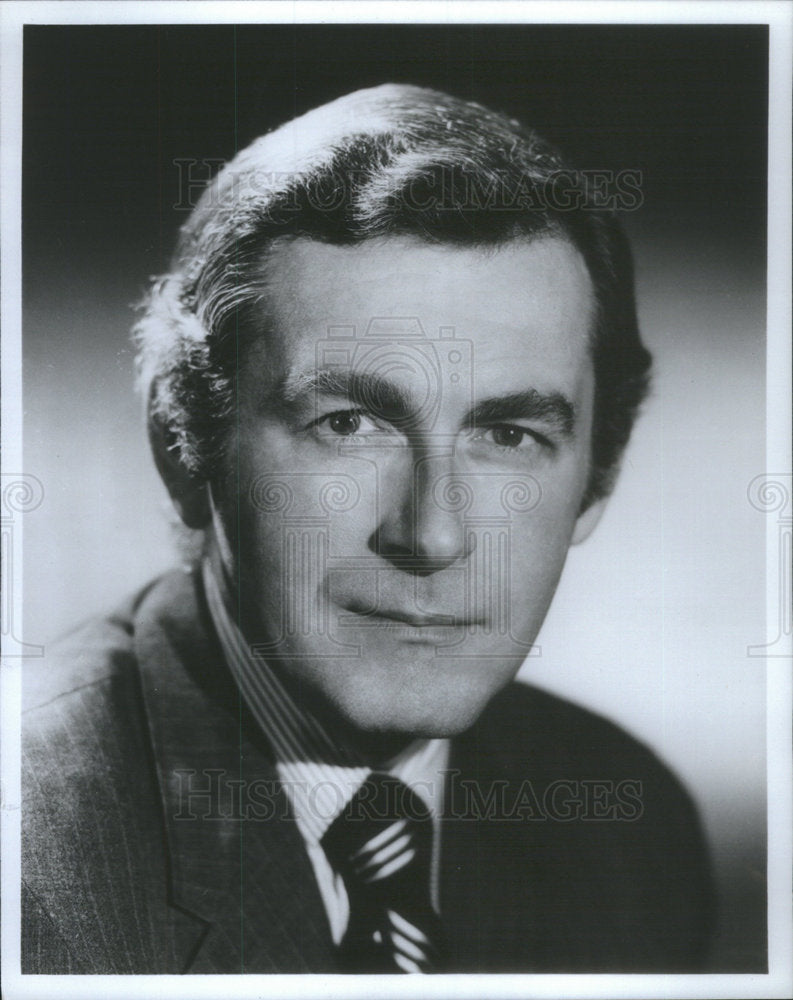 1981 Press Photo Robert E. Mulholland American Media Executive - Historic Images