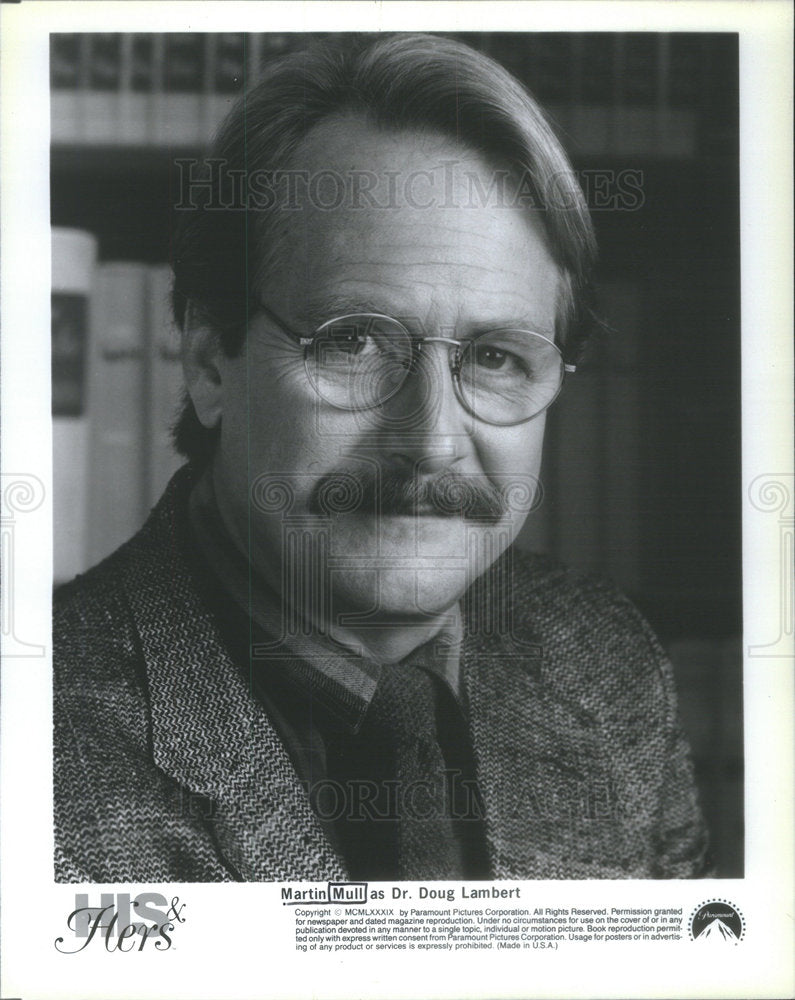 Press Photo Actor Marin Mull Dr. Doug Lambert - Historic Images