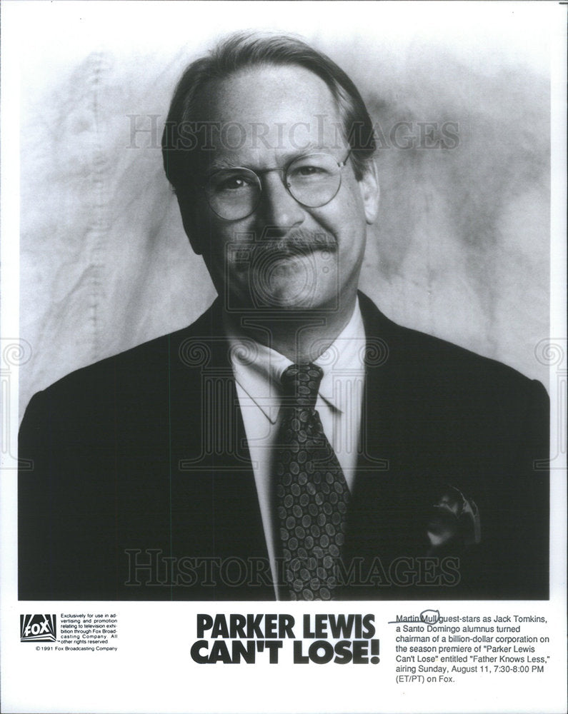 1991 Press Photo Martin Mull American Film & Television Actor - Historic Images